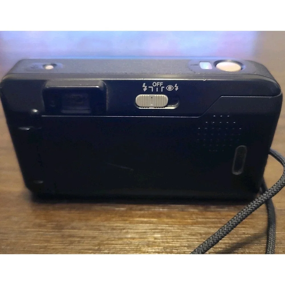 Canon Sure Shot TELEmax Date Point &‎ Shoot 35mm Film Camera 38/70mm Lens